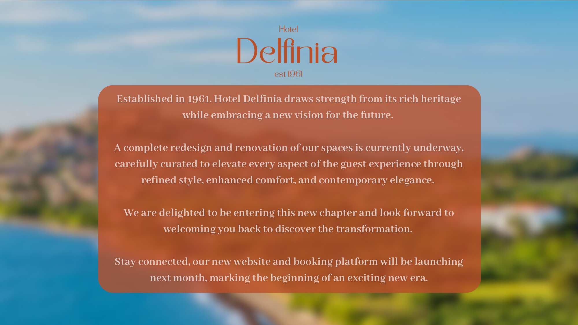 Hotel Delfinia under construction